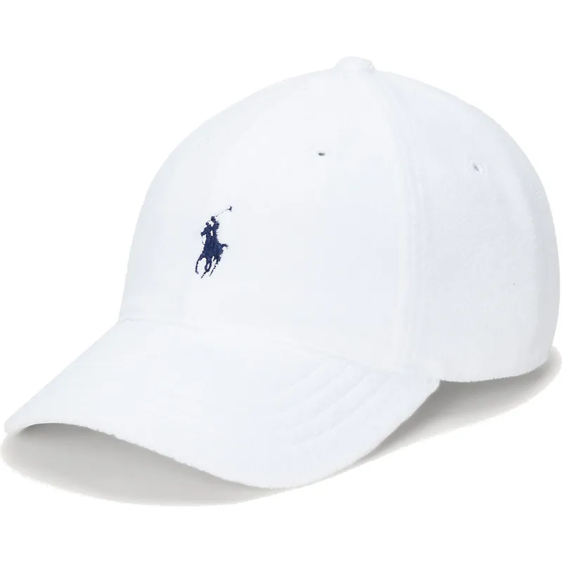 epci-curbata-alb-reglabila-cotton-terry-classic-sport-de-polo-ralph-lauren