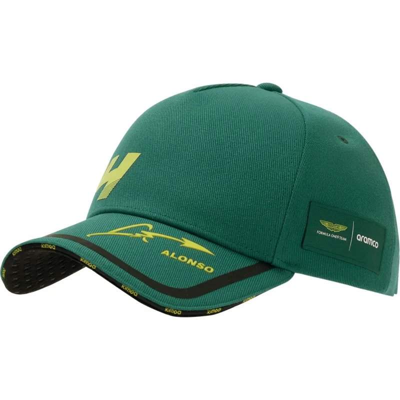 cappellino-verde-regolabile-tech-aston-martin-f1-team-x-kimoa