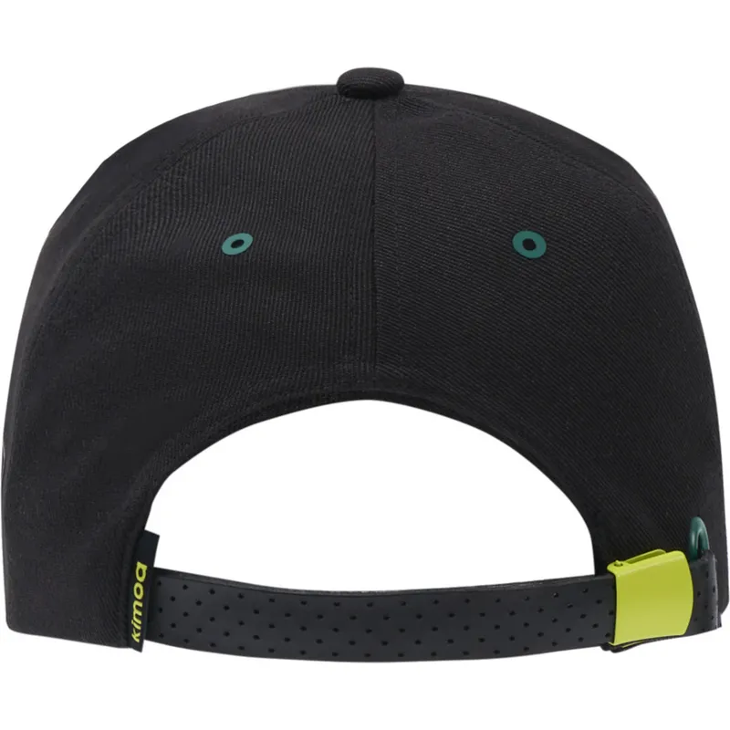 cappellino-curvo-nero-regolabile-patch-aston-martin-f1-team-x-kimoa