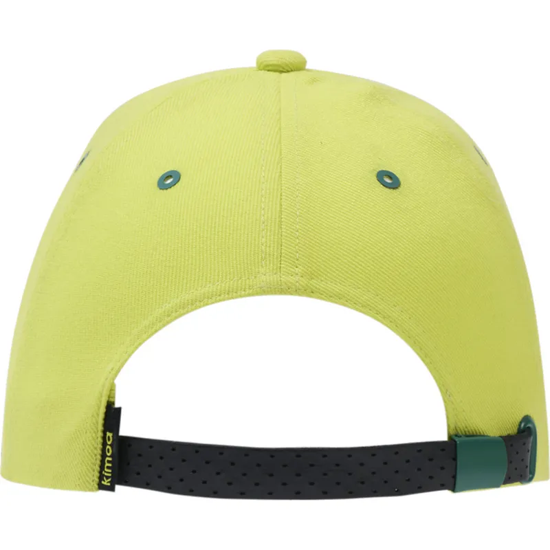 regulowana-zolto-zielona-czapka-z-daszkiem-patch-aston-martin-f1-team-x-kimoa