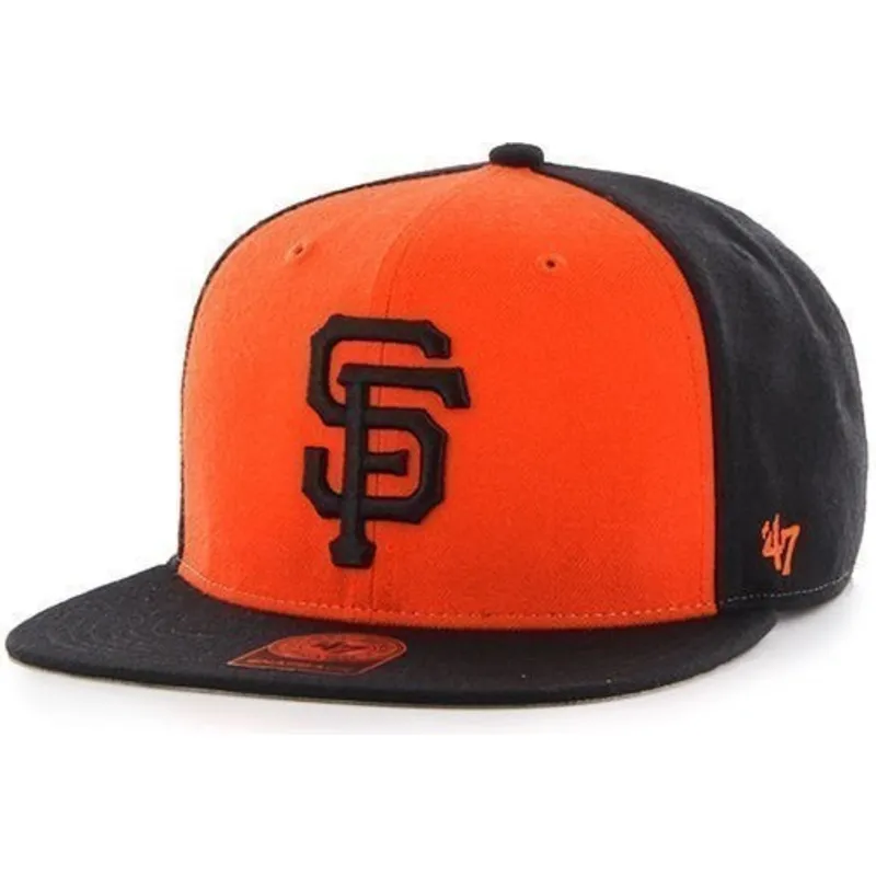 epci-plata-negru-snapback-de-san-francisco-giants-mlb-de-47-brand