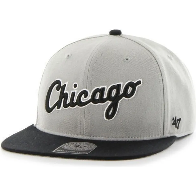 epci-plata-gri-snapback-letras-de-chicago-white-sox-mlb-de-47-brand