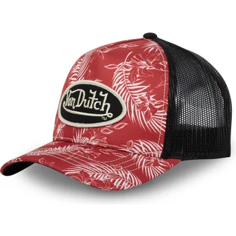 Șepci curbată camionagiu roșu snapback TRO CT de Von Dutch