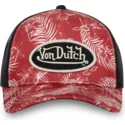 cap-curbata-red-snapback-de-von-dutch