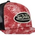 cap-curbata-red-snapback-de-von-dutch