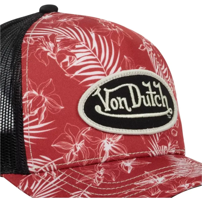 cap-curbata-red-snapback-de-von-dutch