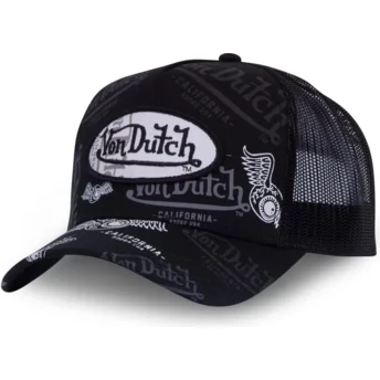 Czapka trucker czarna LE GRE Von Dutch