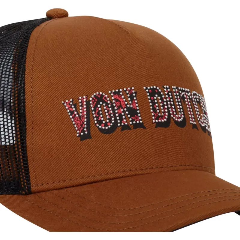 epci-curbata-maro-snapback-stud-n-de-von-dutch