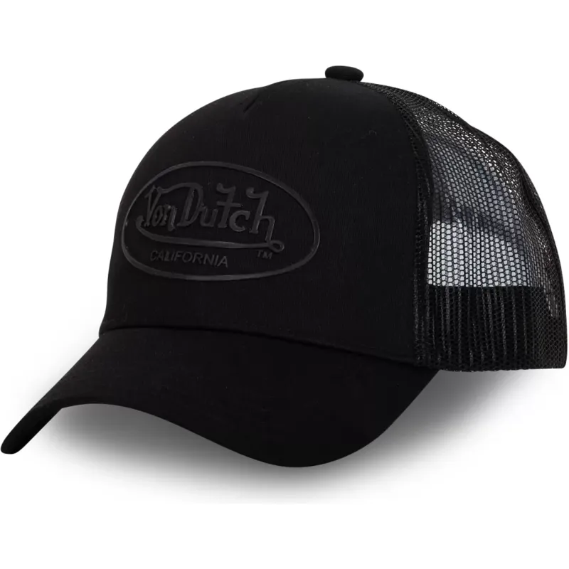 cappellino-trucker-nero-log01-di-von-dutch