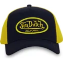 casquette-trucker-noire-et-jaune-blye-ct-von-dutch