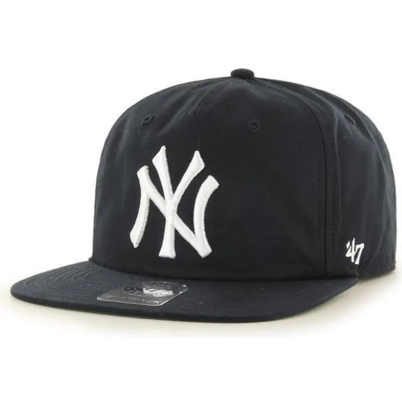 epci-plata-negru-snapback-de-new-york-yankees-mlb-de-47-brand