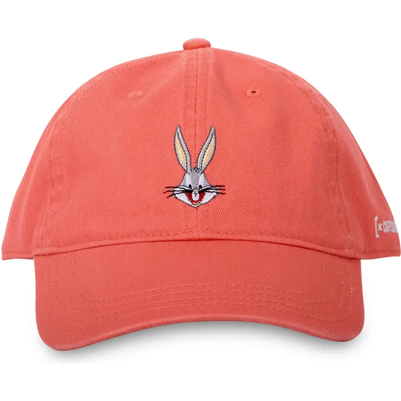 cappellino-arancione-regolabile-bugs-bunny-bug2-cd-looney-tunes-di-capslab