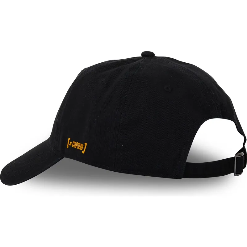 cappellino-nero-regolabile-con-visiera-curva-daffy-duck-daf-looney-tunes-di-capslab