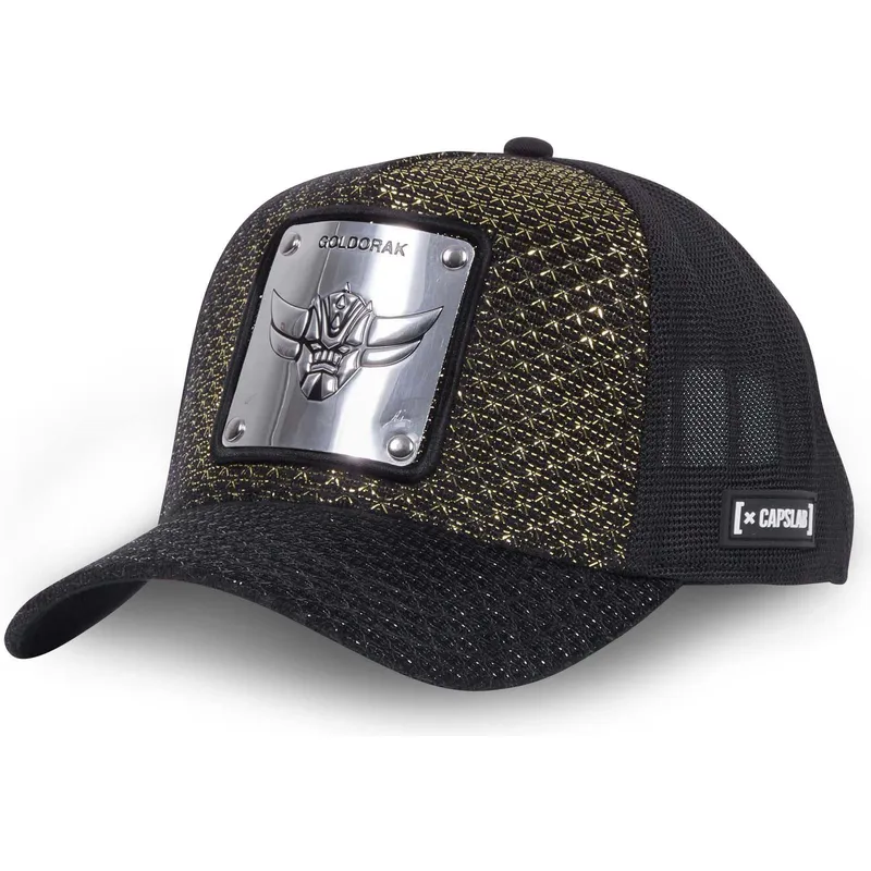 epci-curbata-negru-snapback-dorada-gos-grendizer-robot-grendizer-de-capslab