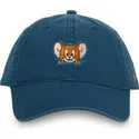 casquette-courbee-bleue-ajustable-jerry-mou-looney-tunes-capslab