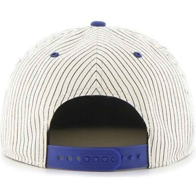 epci-plata-alb-snapback-rayas-de-los-angeles-dodgers-mlb-de-47-brand