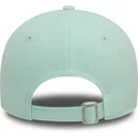 cappellino-curvo-verde-regolabile-da-donna-9forty-linen-dei-los-angeles-dodgers-mlb-di-new-era
