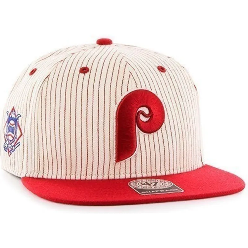 epci-plata-alb-snapback-rayas-rojas-de-philadelphia-phillies-mlb-de-47-brand