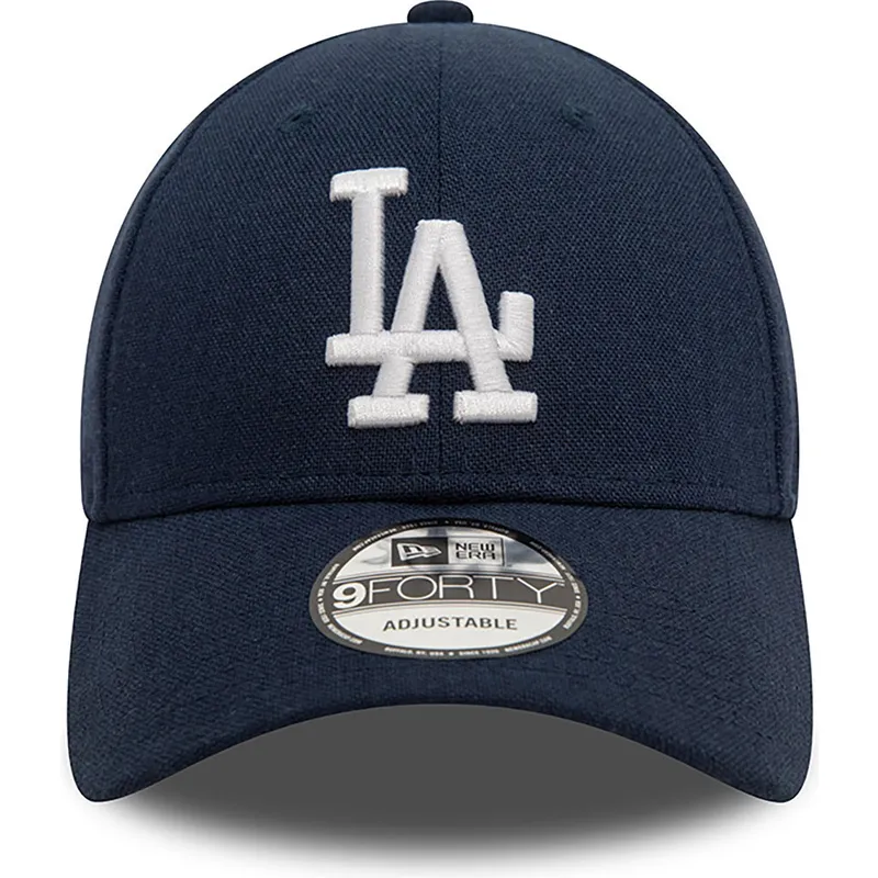 epci-curbata-bleumarin-reglabila-9forty-linen-de-los-angeles-dodgers-mlb-de-new-era
