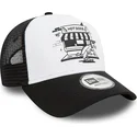epci-curbata-negru-snapback-a-frame-graphic-de-hot-dog-new-york-de-new-era