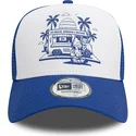 epci-curbata-albastru-snapback-a-frame-frame-graphic-de-ice-cream-los-angeles-de-new-era