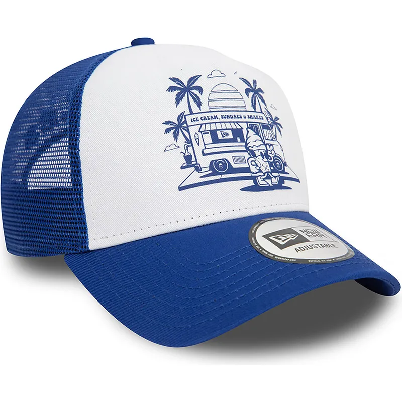 epci-curbata-albastru-snapback-a-frame-frame-graphic-de-ice-cream-los-angeles-de-new-era