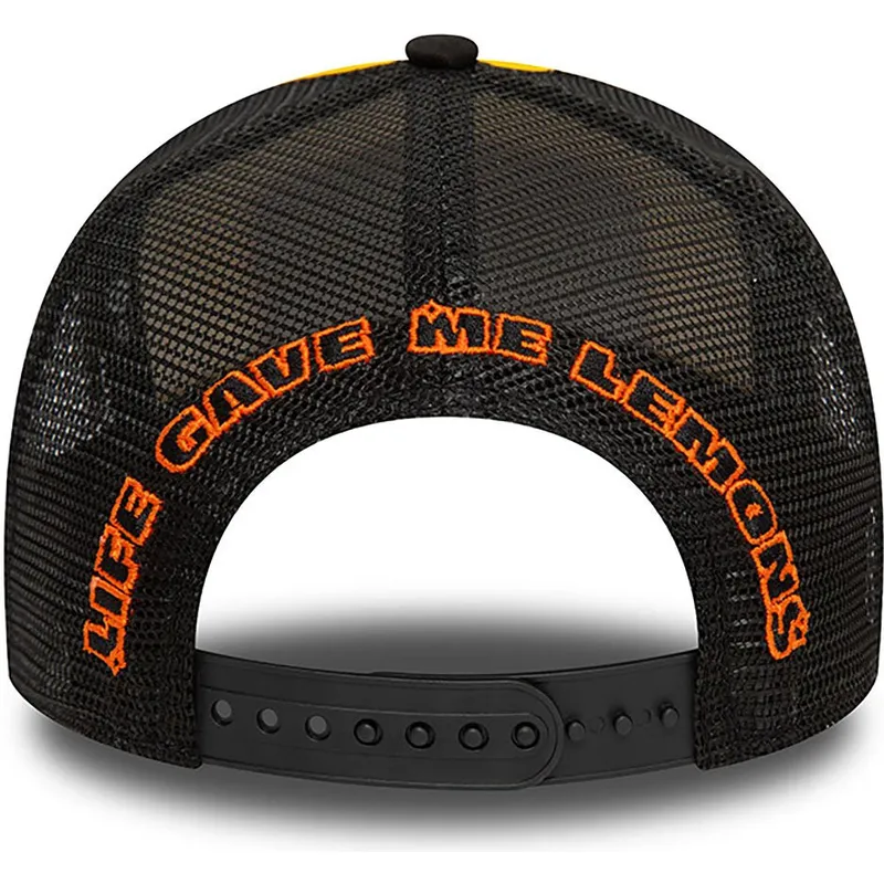 epci-curbata-galben-snapback-lemon-stand-life-gave-me-lemons-a-frame-patch-de-new-era