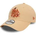 epci-curbata-maro-reglabila-9twenty-floral-de-new-york-yankees-mlb-de-new-era