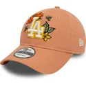 epci-curbata-maro-reglabila-9twenty-floral-de-los-angeles-dodgers-mlb-de-new-era