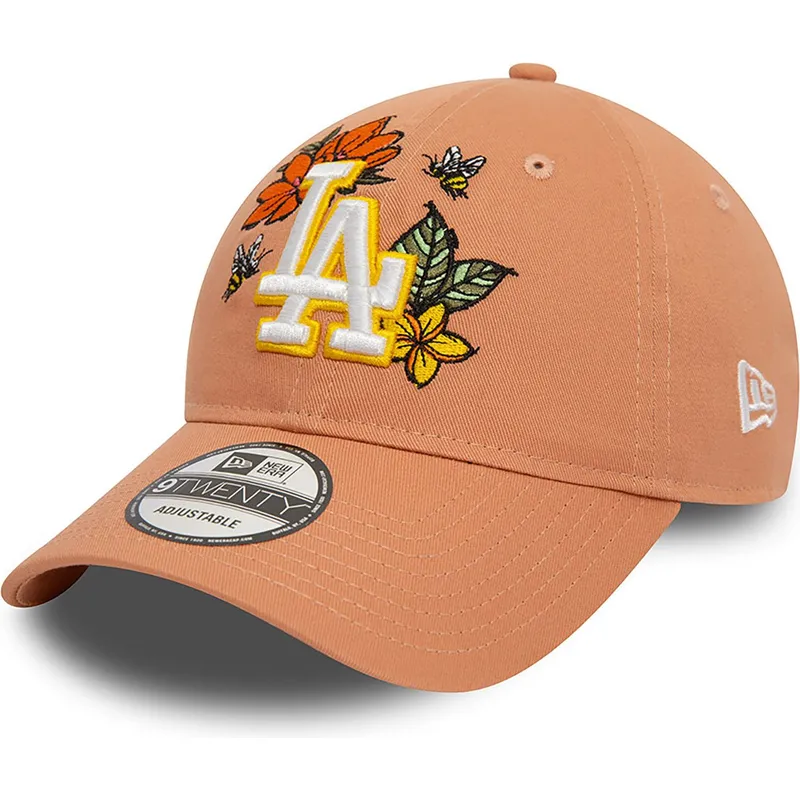 epci-curbata-maro-reglabila-9twenty-floral-de-los-angeles-dodgers-mlb-de-new-era
