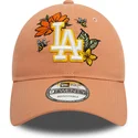 epci-curbata-maro-reglabila-9twenty-floral-de-los-angeles-dodgers-mlb-de-new-era