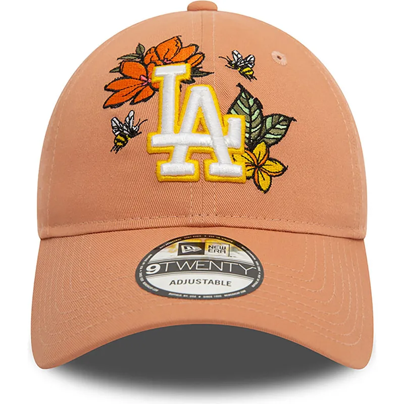 epci-curbata-maro-reglabila-9twenty-floral-de-los-angeles-dodgers-mlb-de-new-era