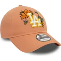 epci-curbata-maro-reglabila-9twenty-floral-de-los-angeles-dodgers-mlb-de-new-era