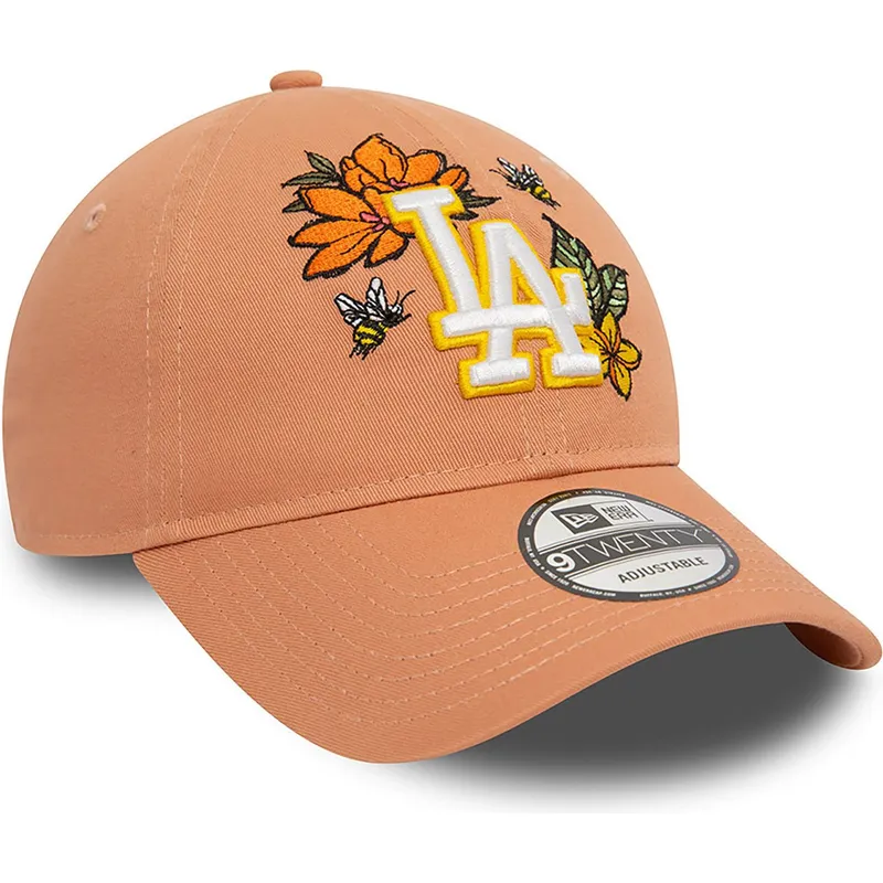 epci-curbata-maro-reglabila-9twenty-floral-de-los-angeles-dodgers-mlb-de-new-era