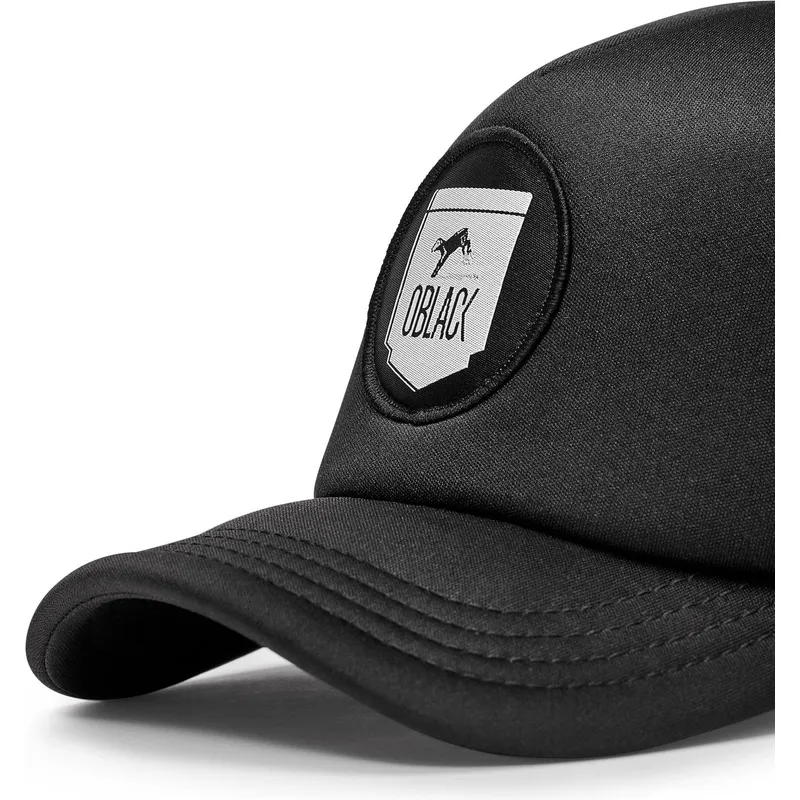 gorra-trucker-nera-classic-di-oblack