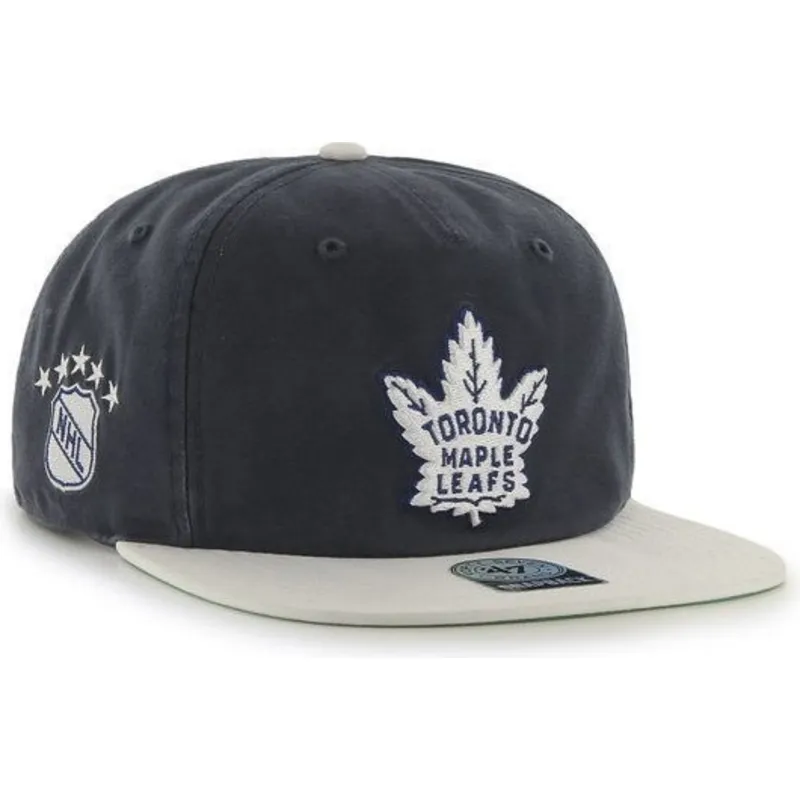 epci-plata-bleumarin-snapback-de-toronto-maple-leafs-nhl-de-47-brand