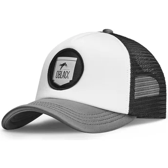 Șepci curbată gri snapback de Oblack