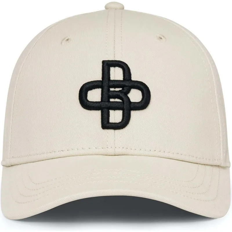 beige-verstellbare-curved-cap-baseball-peach-von-oblack
