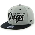 epci-plata-gri-snapback-letras-de-los-angeles-kings-nhl-de-47-brand