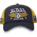 epci-curbata-gri-snapback-crew14-de-von-dutch