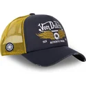 cappellino-trucker-grigio-e-giallo-crew14-di-von-dutch