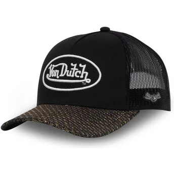 Cap curbată black snapback de Von Dutch