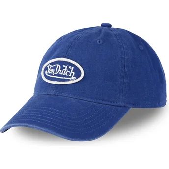 Gorra curva azul ajustable LOG BLU de Von Dutch