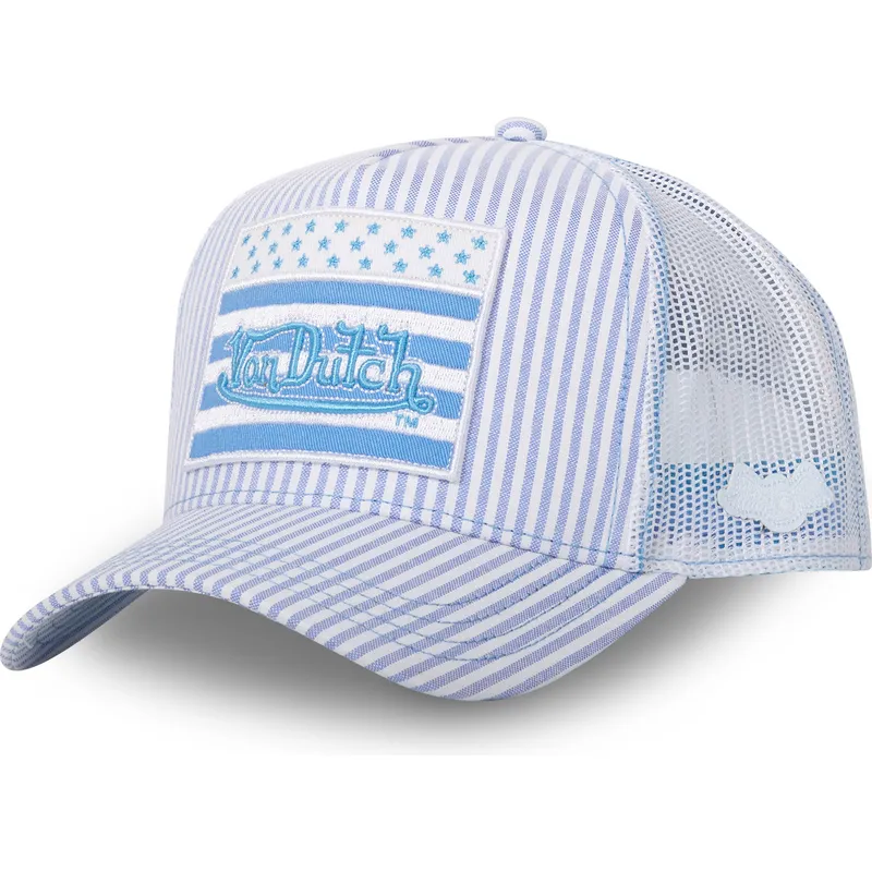 epci-curbata-albastru-snapback-flag-c-de-von-dutch