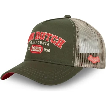 Casquette trucker verte COL Von Dutch