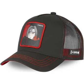 Gorra trucker negra Itachi Uchiha ITA1 Naruto de Capslab