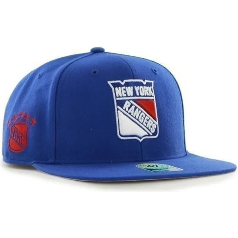 cap-plata-blue-snapback-de-new-york-rangers-nhl-de-47-brand