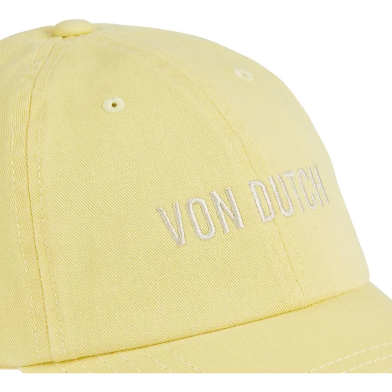 verstellbare-gelbe-gebogene-kappe-lyel-von-von-dutch