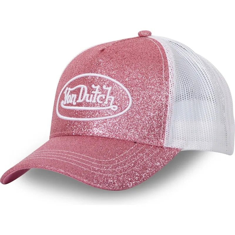 cappello-trucker-rosa-e-bianco-glitter-p-di-von-dutch