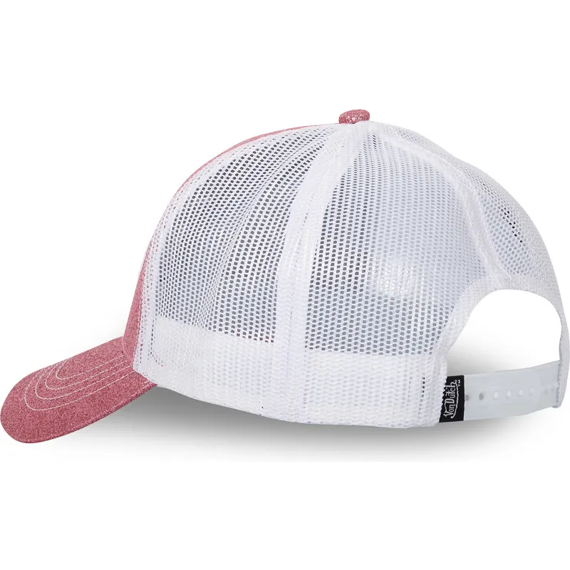 cappello-trucker-rosa-e-bianco-glitter-p-di-von-dutch